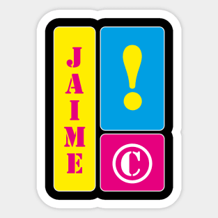 My name is Jaime Sticker